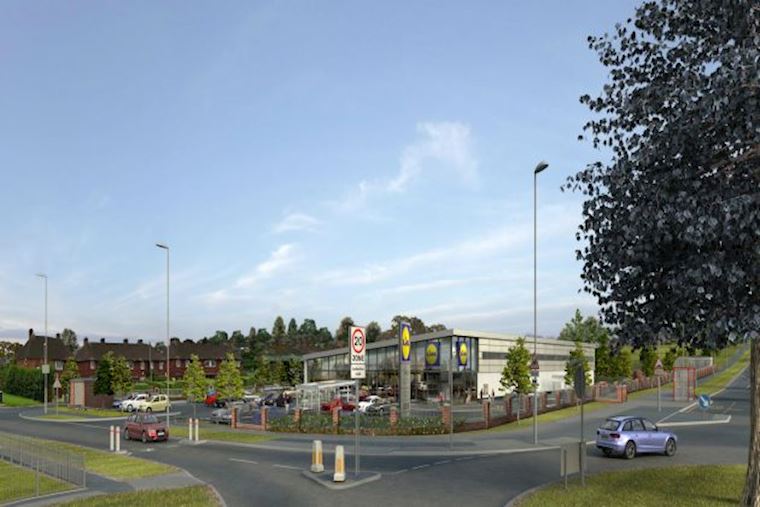 Contract for West Yorkshire’s first ‘Lidl of the Future’ store awarded to Caddick Construction